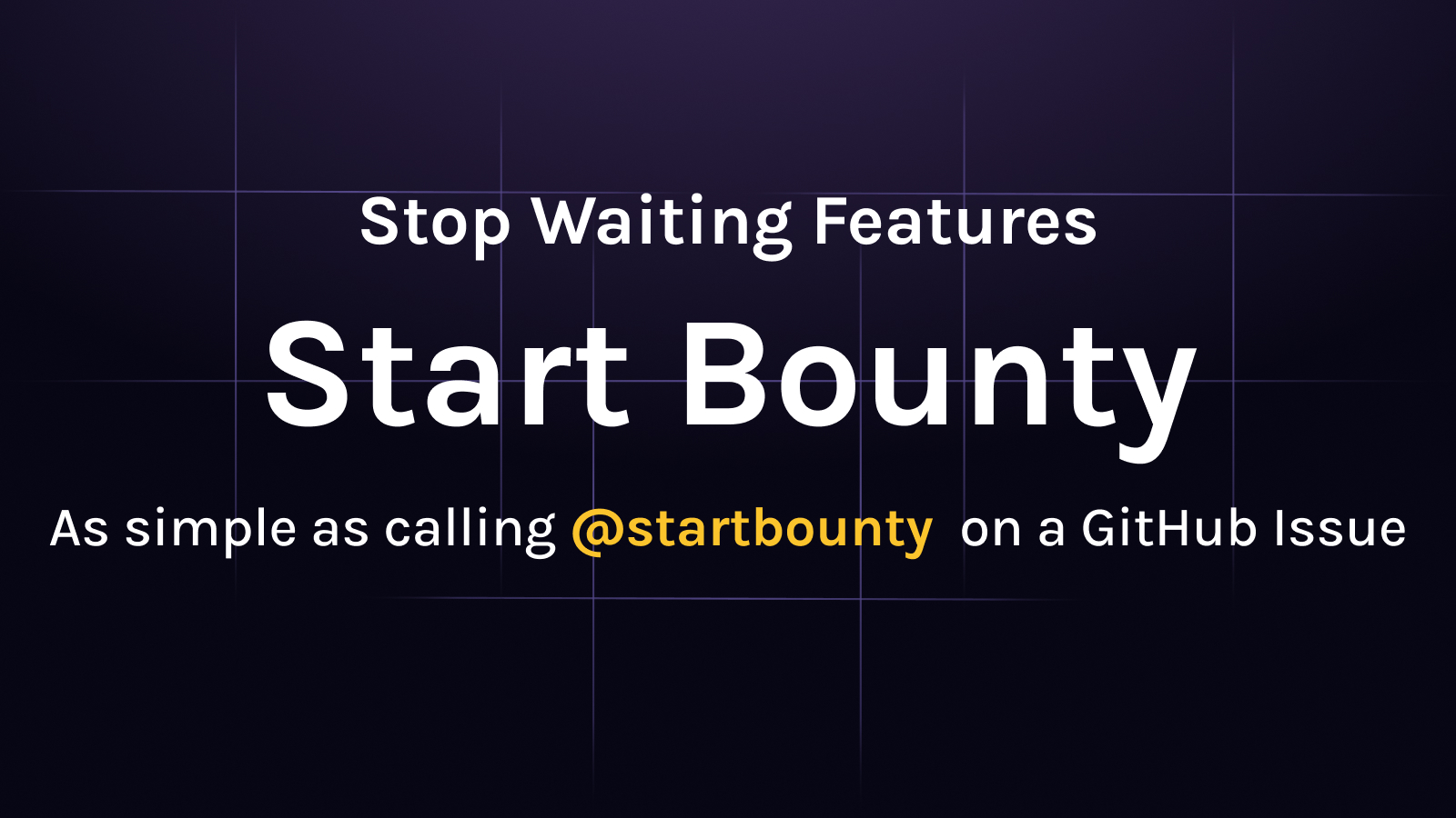 StartBounty